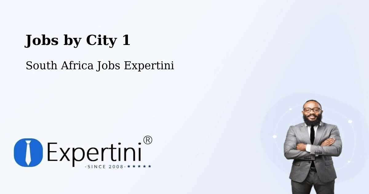City Jobs in South Africa - Expertini