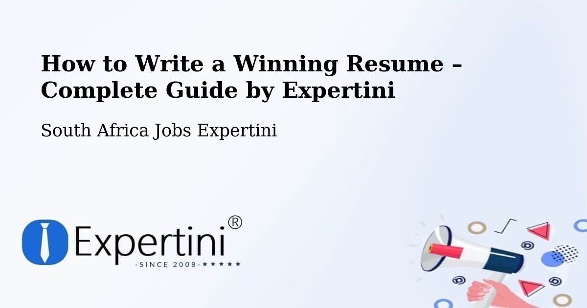 Resume Writing Guide for Job Seekers – Orkney - Orkney, South Africa Jobs Expertini